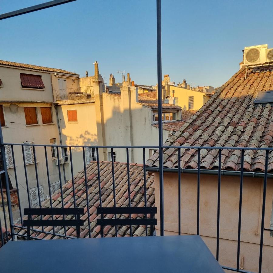 普罗旺斯地区艾克斯Un Balcon Sur Les Toits D'Aix公寓 外观 照片
