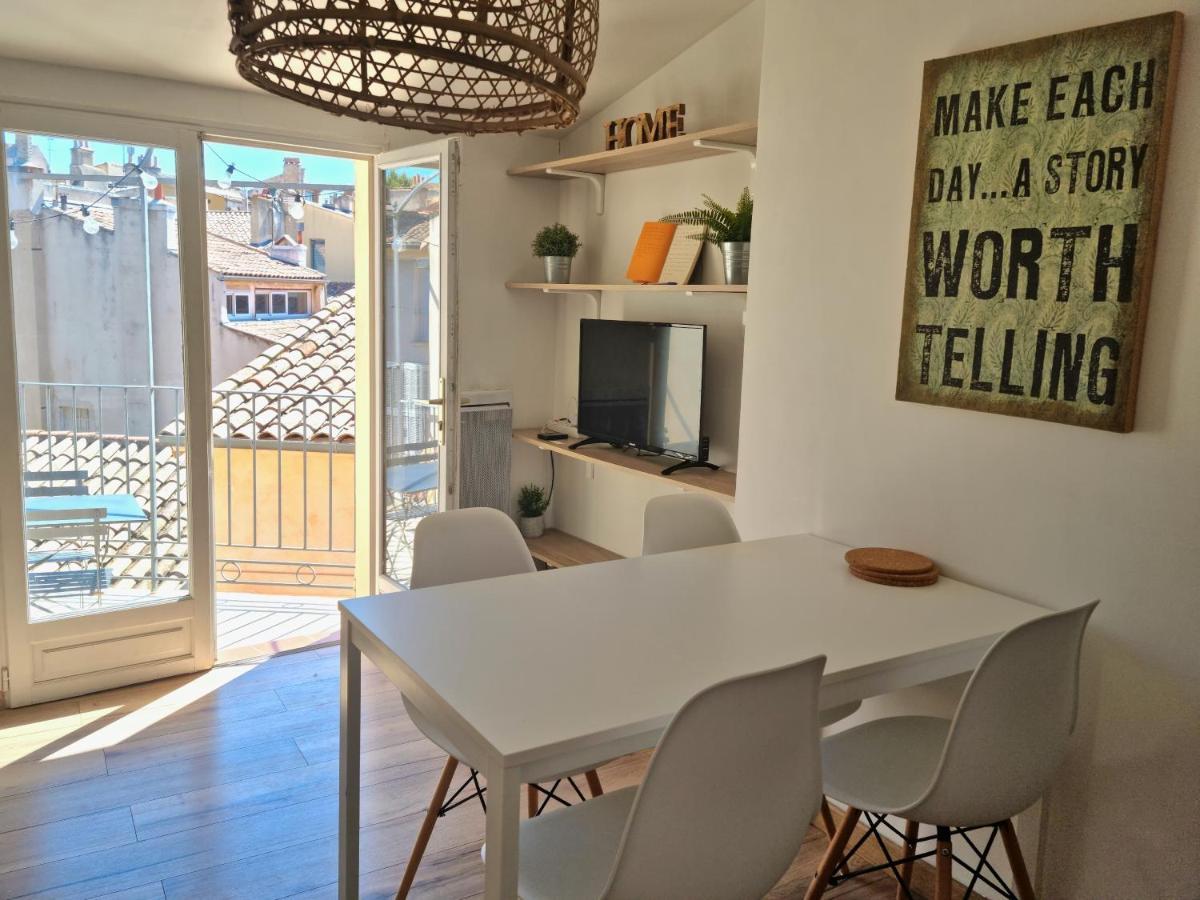 普罗旺斯地区艾克斯Un Balcon Sur Les Toits D'Aix公寓 外观 照片